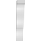 Ekena Millwork 3 1/2-in. W x 8-in. D x 20-in. H Funston Architectural Grade PVC Knee Brace BRCP035X08X20FST - alternate 2